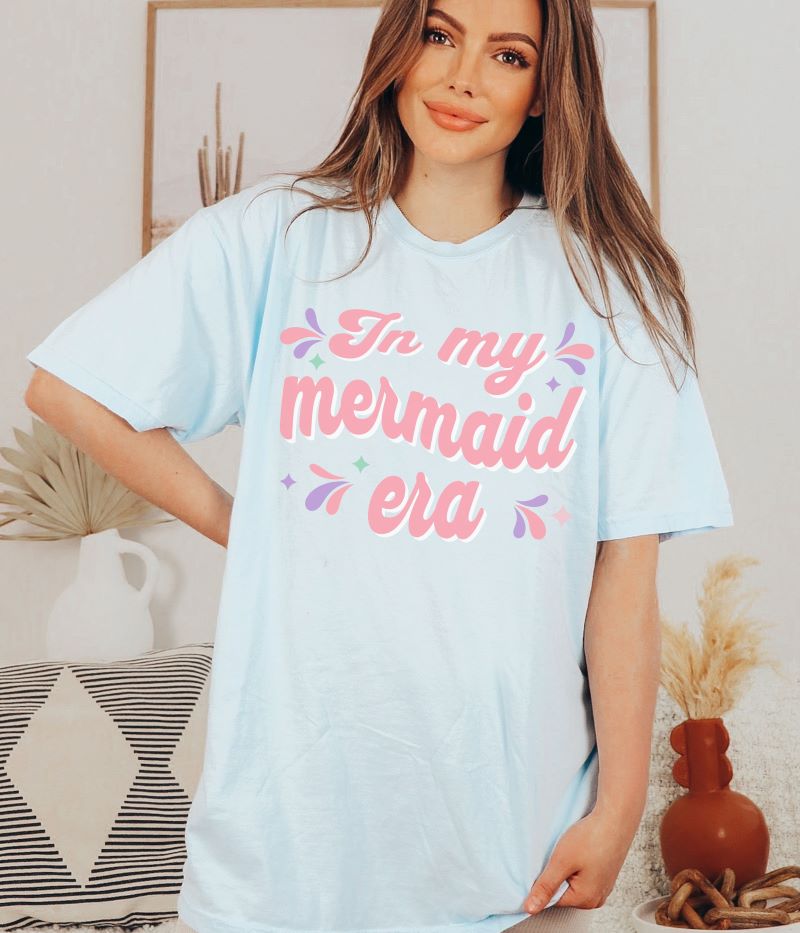 In My Mermaid Era Retro T-shirt