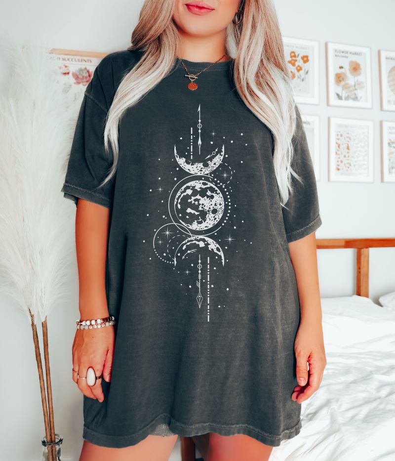 Mystical Moon Phase T-shirt