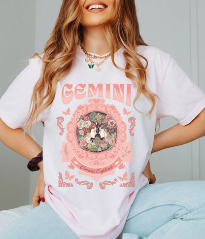 Gemini Vintage Style T-shirt
