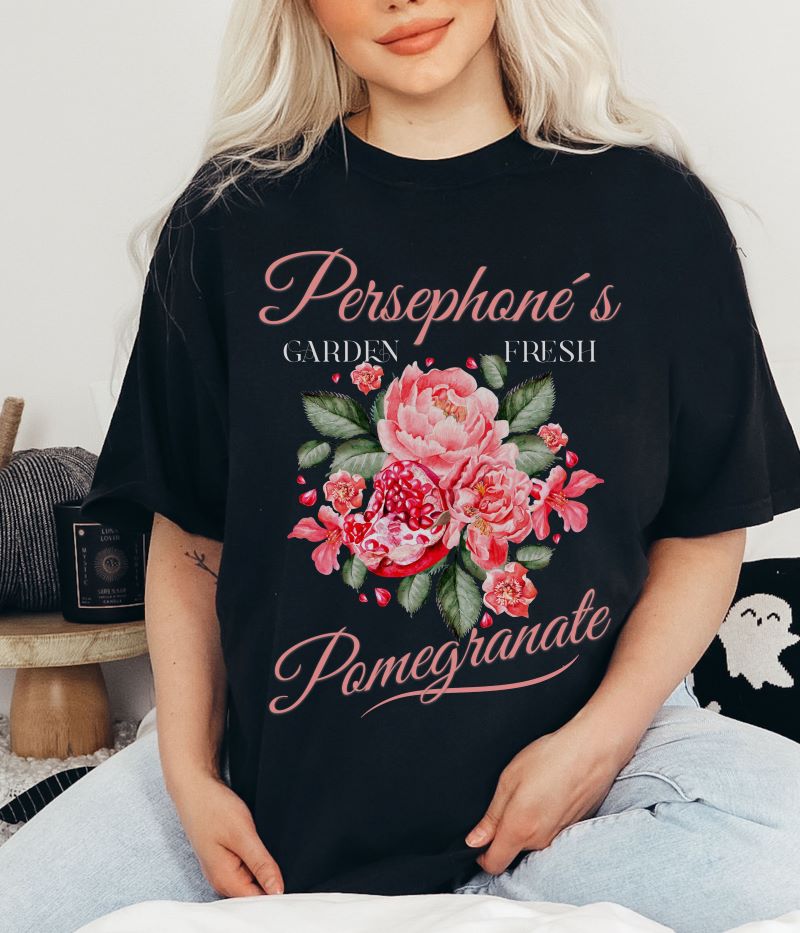 Persephone´s Garden Fresh Pomegranate T-shirt