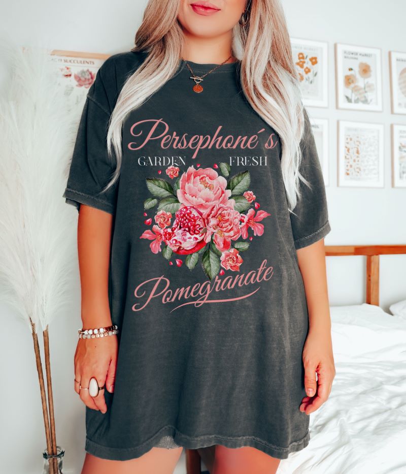 Persephone´s Garden Fresh Pomegranate T-shirt