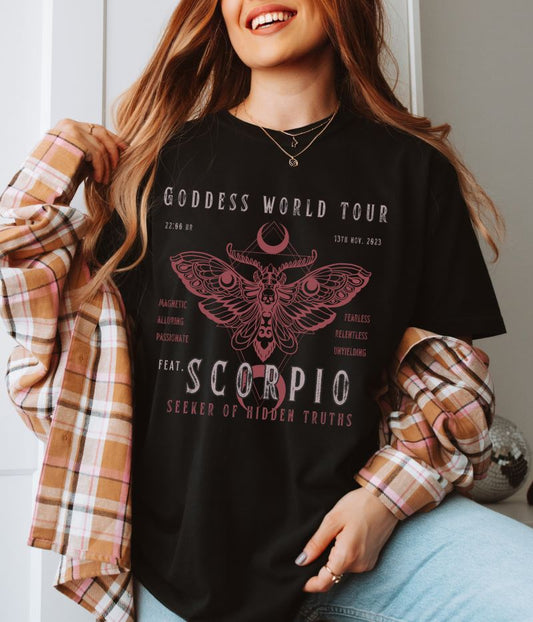 Scorpio Goddess World Tour T-shirt