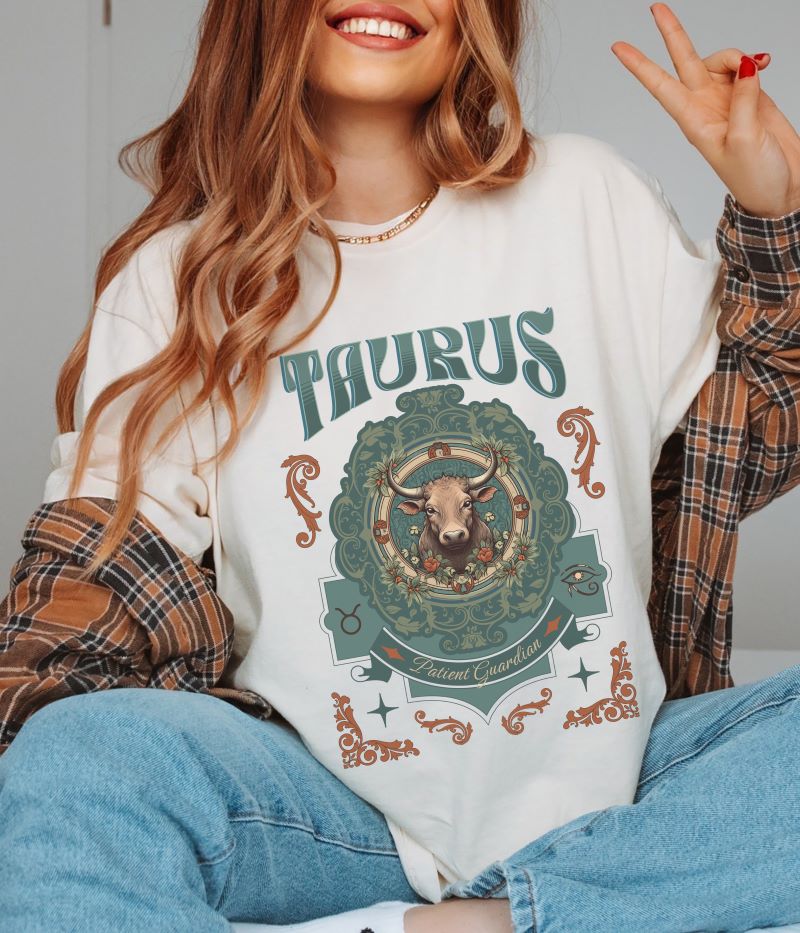 Taurus Vintage Style T-Shirt